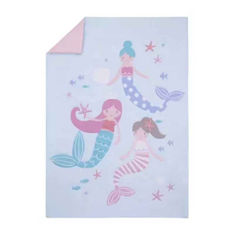 Nojo Mermaid 4-pc. Toddler Bedding Set