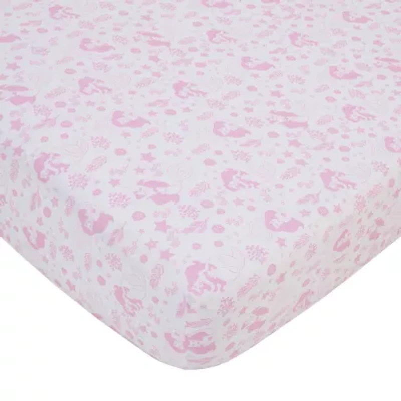 Disney 4-pc. Ariel Crib Bedding Set