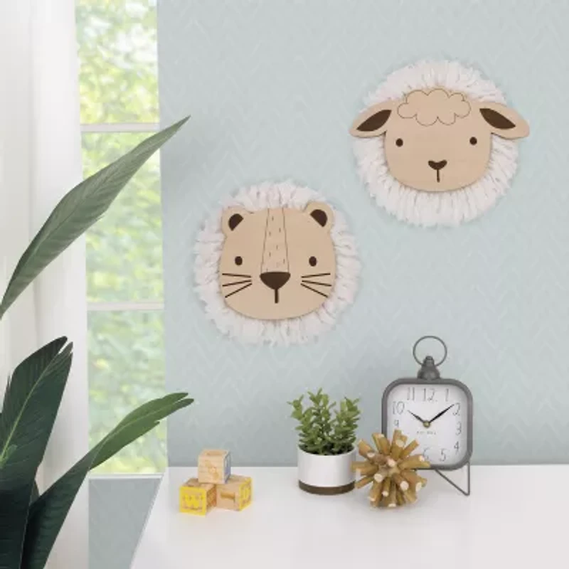 Nojo Lamb Wood Wall Art