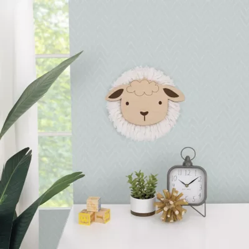 Nojo Lamb Wood Wall Art