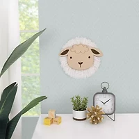 Nojo Lamb Wood Wall Art