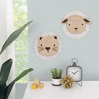 Nojo Lion Wood Wall Art