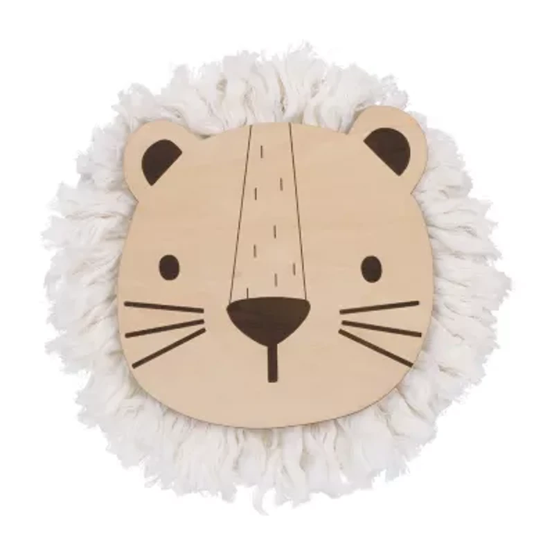 Nojo Lion Wood Wall Art