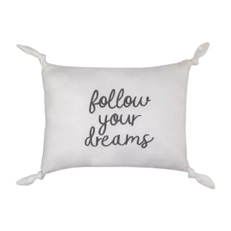 Nojo Follow Your Dreams Rectangular Throw Pillow