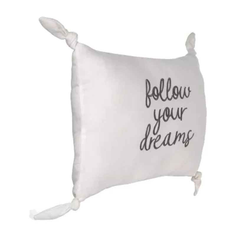 Nojo Follow Your Dreams Rectangular Throw Pillow