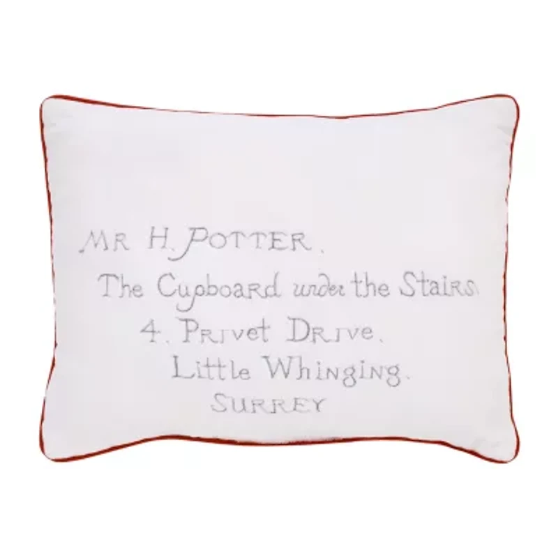 Warner Bros Harry Potter Rectangular Throw Pillow