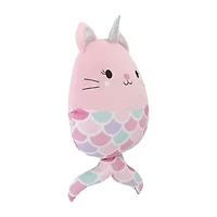 Nojo Unicorn Kitty Mermaid Throw Pillow