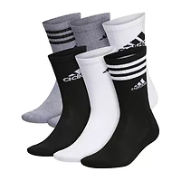 adidas Mens 6 Pair Crew Socks