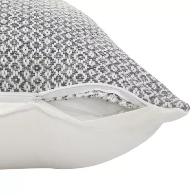 Lr Home Rile Geometric Square Throw Pillow