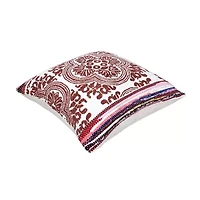 LR Home Nich Geometric Square Throw Pillow