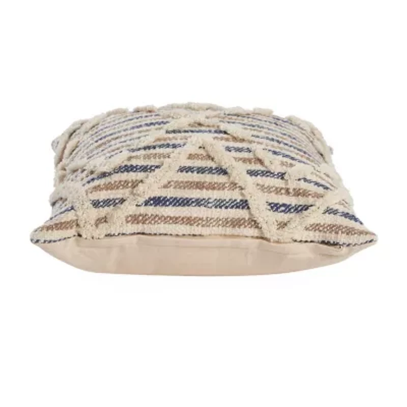 LR Home Willy Stripe Square Throw Pillow