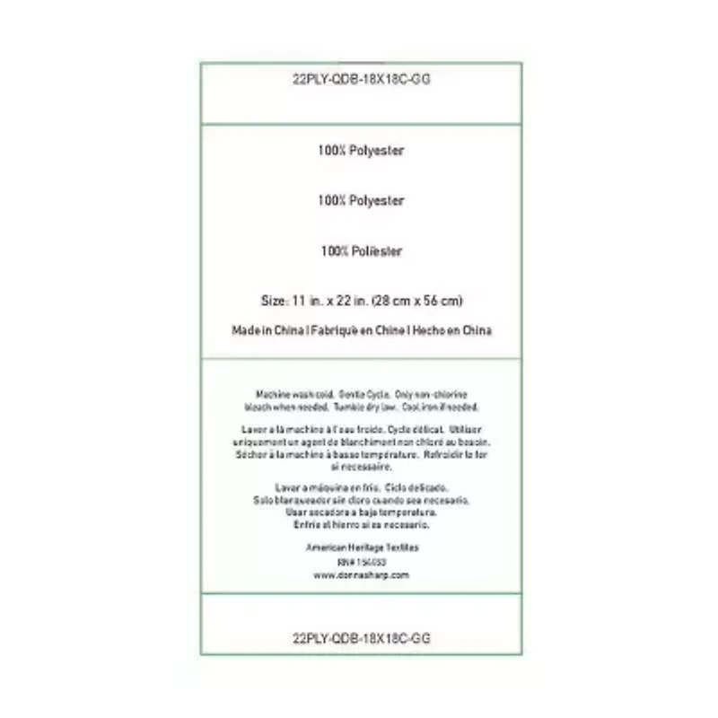 Your Lifestyle By Donna Sharp Smoothie Rectangular Throw Pillow