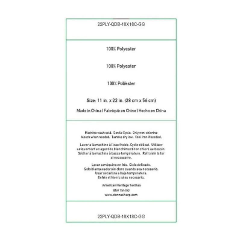 Your Lifestyle By Donna Sharp Winter Wonderland Square Throw Pillow