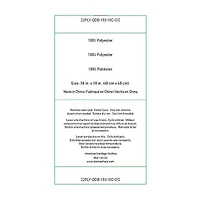 Donna Sharp Painted Bear Mountain Square Throw Pillow