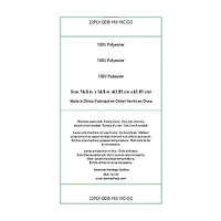 Donna Sharp Sweet Melon Stitches Square Throw Pillow