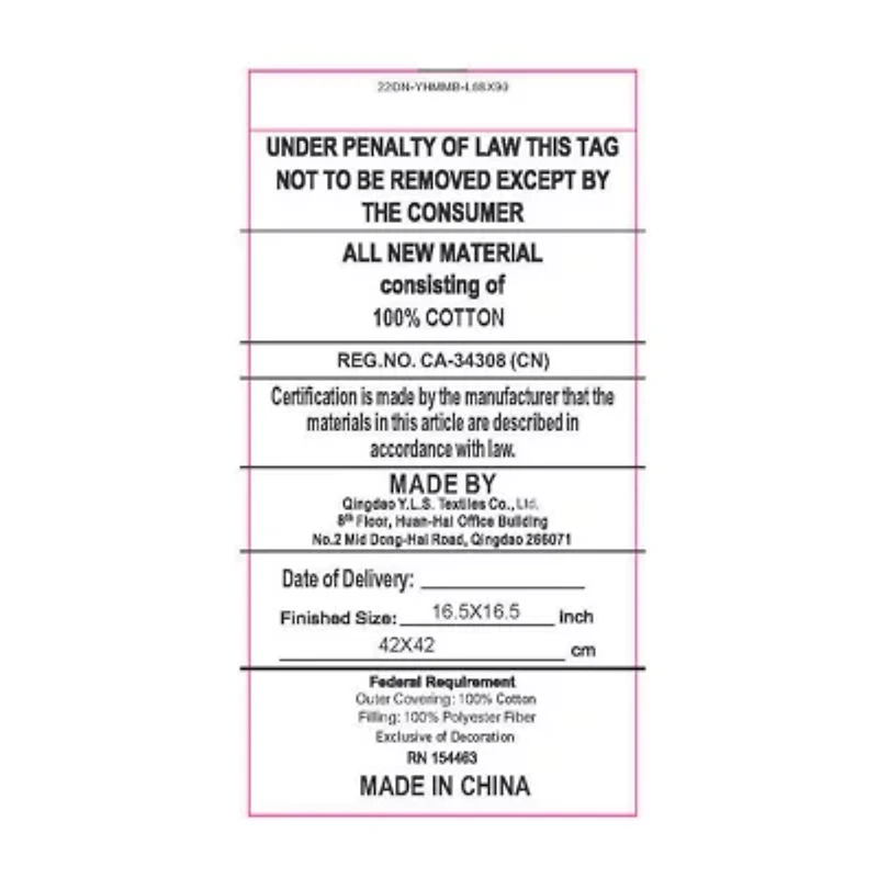 Your Lifestyle By Donna Sharp Botanical Fringed Square Throw Pillow