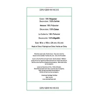 Your Lifestyle By Donna Sharp Crochet Square Throw Pillow