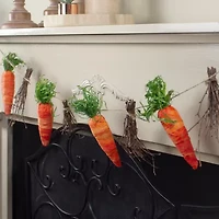 Northlight 3.25ft Carrots And Twigs Christmas Indoor Garland
