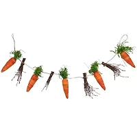 Northlight 3.25ft Carrots And Twigs Christmas Indoor Garland