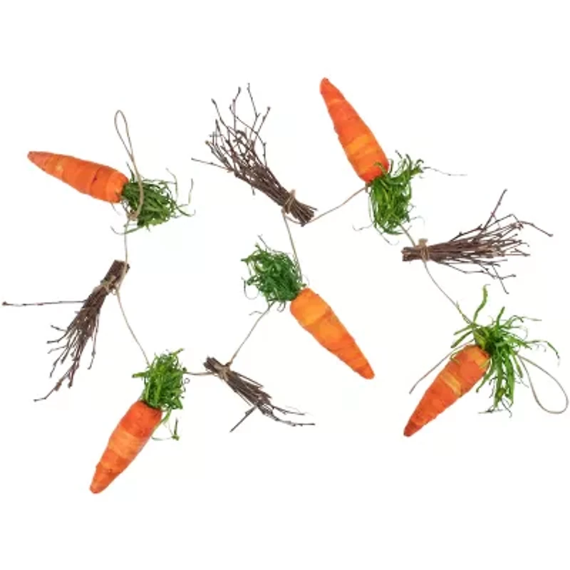 Northlight 3.25ft Carrots And Twigs Christmas Indoor Garland