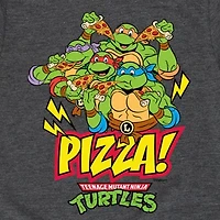 Little & Big Kid Boys Crew Neck Short Sleeve Regular Fit Teenage Mutant Ninja Turtles Graphic T-Shirt