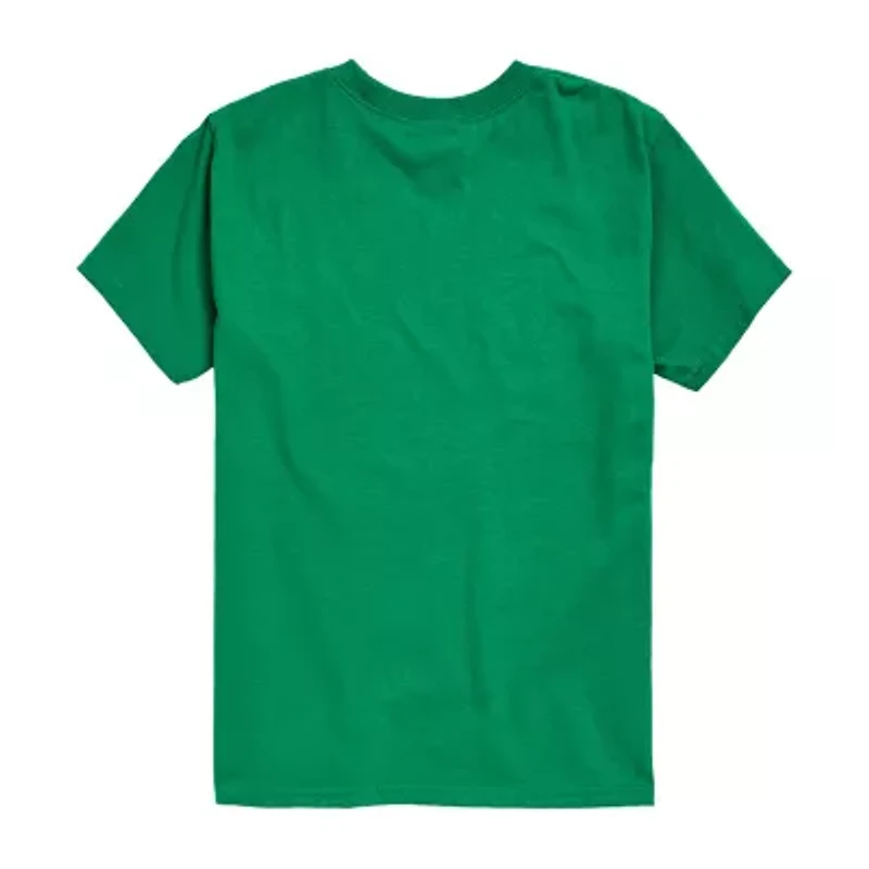 Little & Big Kid Boys Crew Neck Short Sleeve Regular Fit Peanuts Graphic T-Shirt