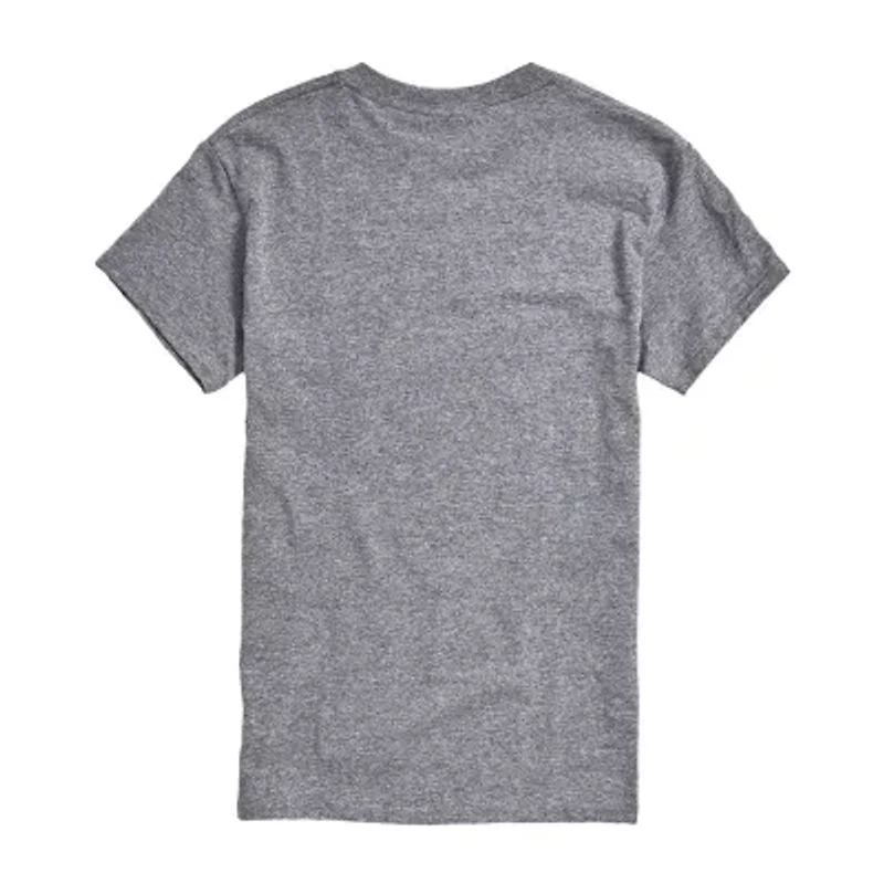 Mens Short Sleeve Peanuts Easter Graphic T-Shirt