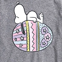 Mens Short Sleeve Peanuts Easter Graphic T-Shirt
