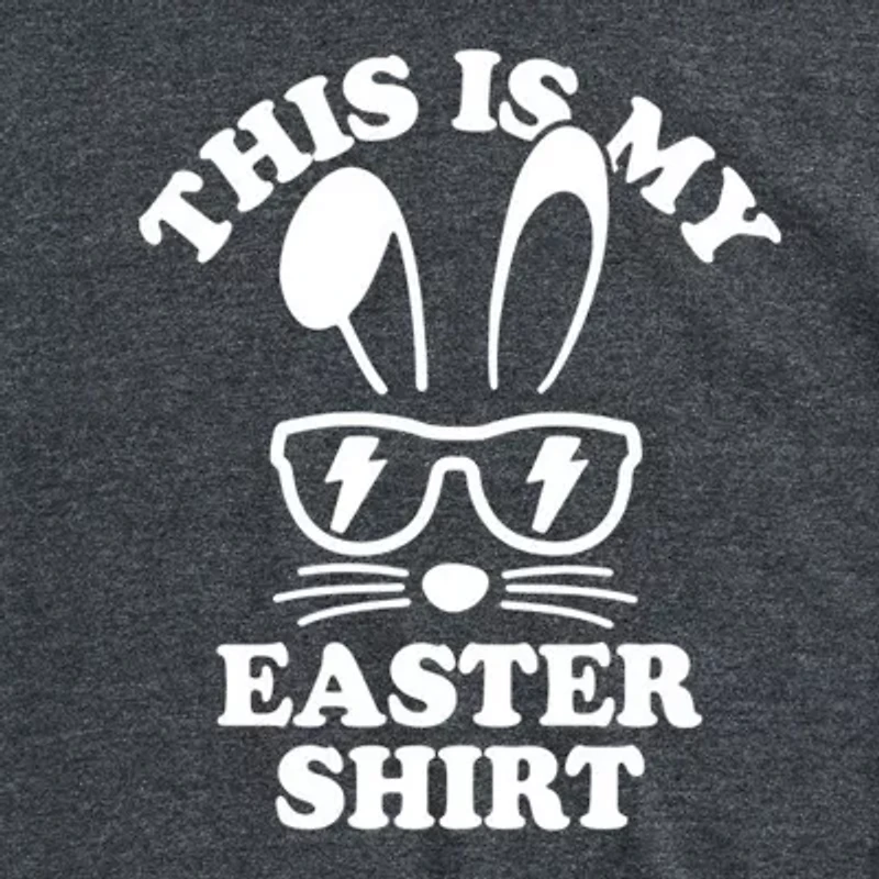 Mens Short Sleeve Easter Graphic T-Shirt