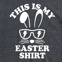 Mens Short Sleeve Easter Graphic T-Shirt
