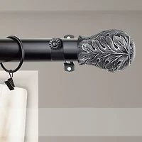 Rod Desyne Leaf 1 1/2 Adjustable Curtain