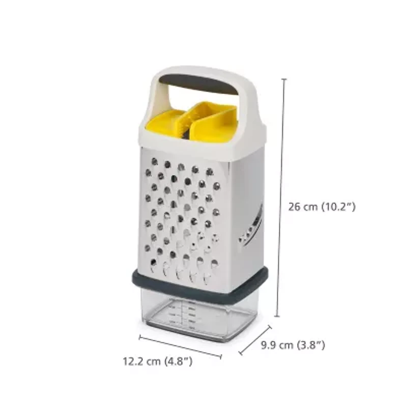 Joseph Joseph Stainless Steel Multi-Grip Box Grater