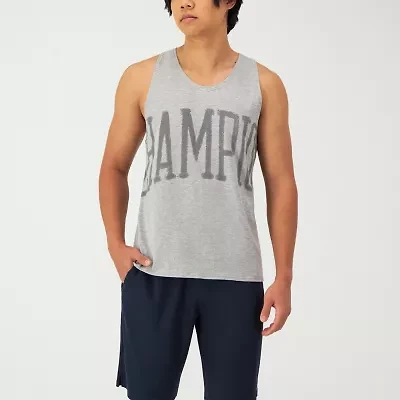 Champion Mens Round Neck Sleeveless Active Tank Top