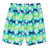 Thereabouts Little & Big Kid Boys Above The Knee Boxer Brief Lined Swim Trunks