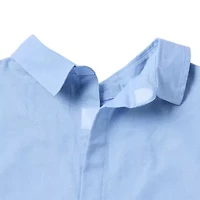 St. John's Bay Performance Oxford Mens Easy-on + Easy-off Seated Wear Long Sleeve Classic Fit Button-Down Shirt