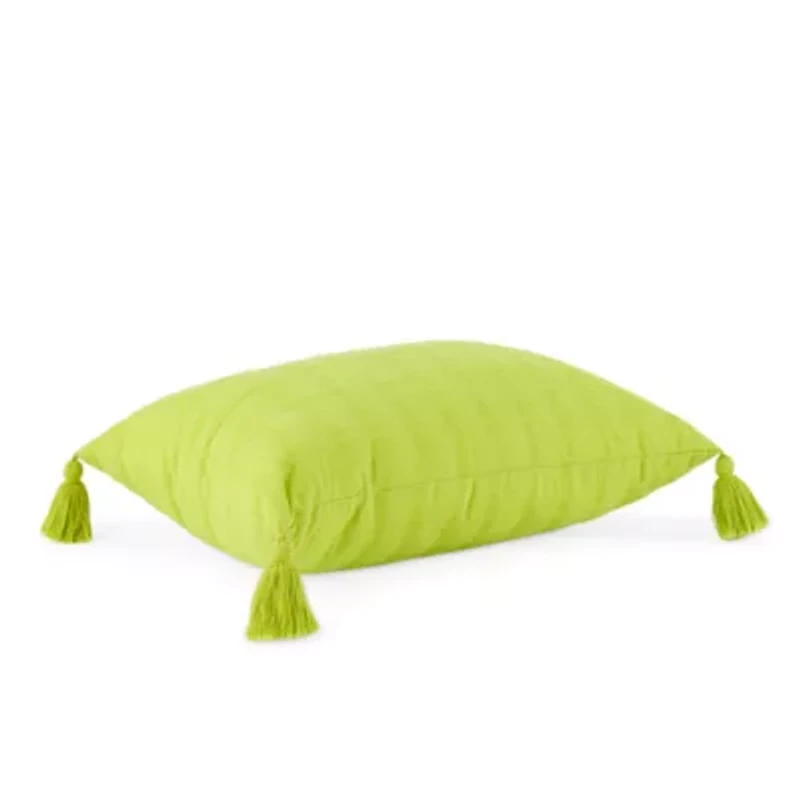Turquoise Sun 14x20 Lumbar Rectangular Outdoor Pillow