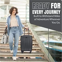 IZOD Zoe 3-pc. Hardside Expandable Lightweight Luggage Set