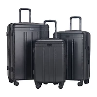 IZOD Zoe 3-pc. Hardside Expandable Lightweight Luggage Set