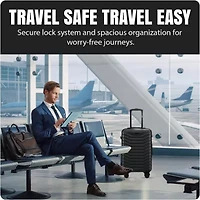 IZOD Phantom 3-pc. Hardside Expandable Lightweight Luggage Set