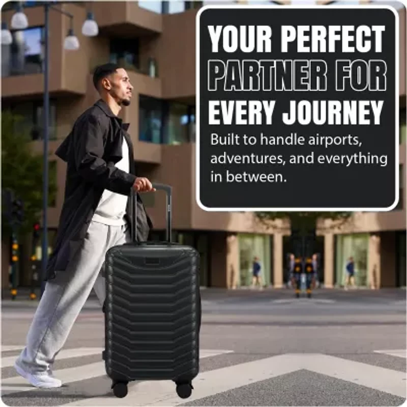 IZOD Phantom 3-pc. Hardside Expandable Lightweight Luggage Set