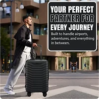 IZOD Phantom 3-pc. Hardside Expandable Lightweight Luggage Set