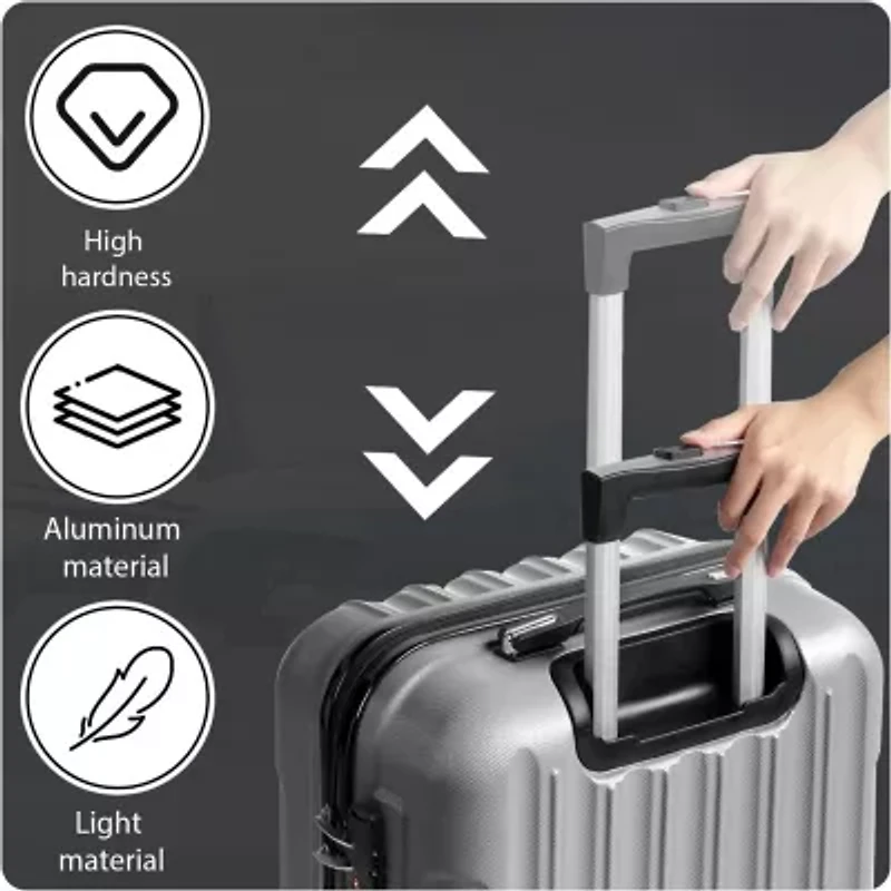 IZOD Phantom 3-pc. Hardside Expandable Lightweight Luggage Set