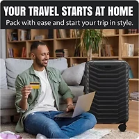 IZOD Phantom 3-pc. Hardside Expandable Lightweight Luggage Set