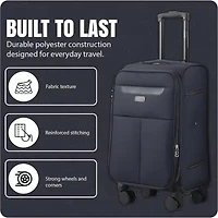 IZOD Liam 3-pc. Softside Expandable Lightweight Luggage Set