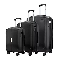 IZOD Mateo 3-pc. Hardside Expandable Lightweight Luggage Set