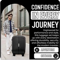 IZOD Mateo 3-pc. Hardside Expandable Lightweight Luggage Set