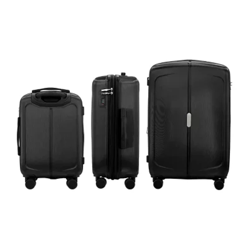 IZOD Mateo 3-pc. Hardside Expandable Lightweight Luggage Set