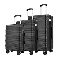 IZOD Romeo 3-pc. Hardside Expandable Lightweight Luggage Set
