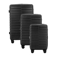 IZOD Romeo 3-pc. Hardside Expandable Lightweight Luggage Set