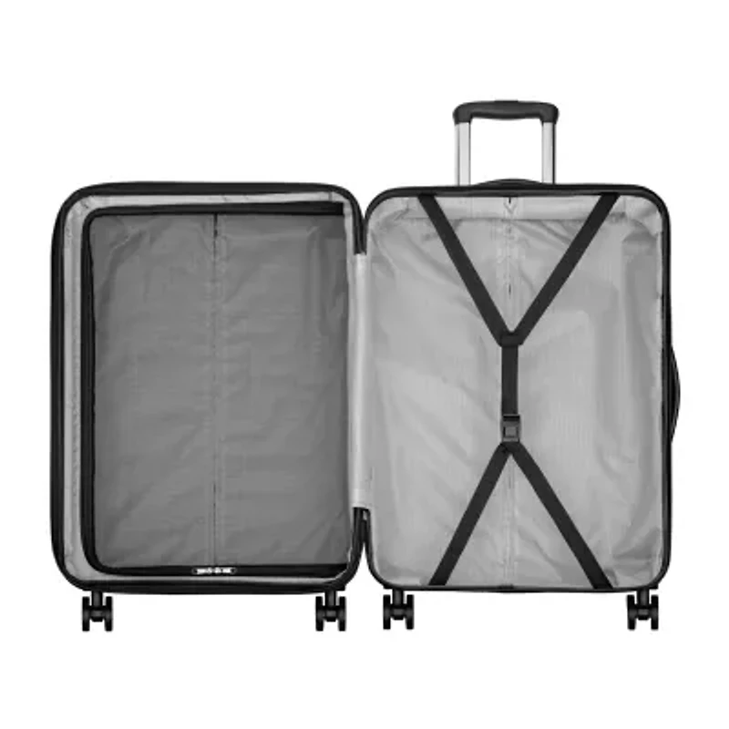 Total Travelware Everest 24 Inch Hardside Checked Spinner Luggage